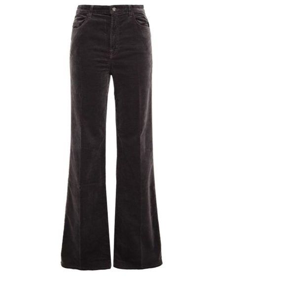 NWOT Women's Joan Cotton-blend Velvet Wide-leg Pants size 26 - Picture 3 of 9